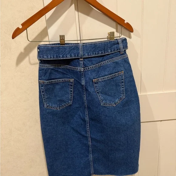 Topshop Moto Blue Denim Skirt – Women’s 2 – EUC / Excellent Cond - Picture 9 of 9